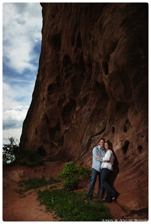engagement session for a wedding in colorado